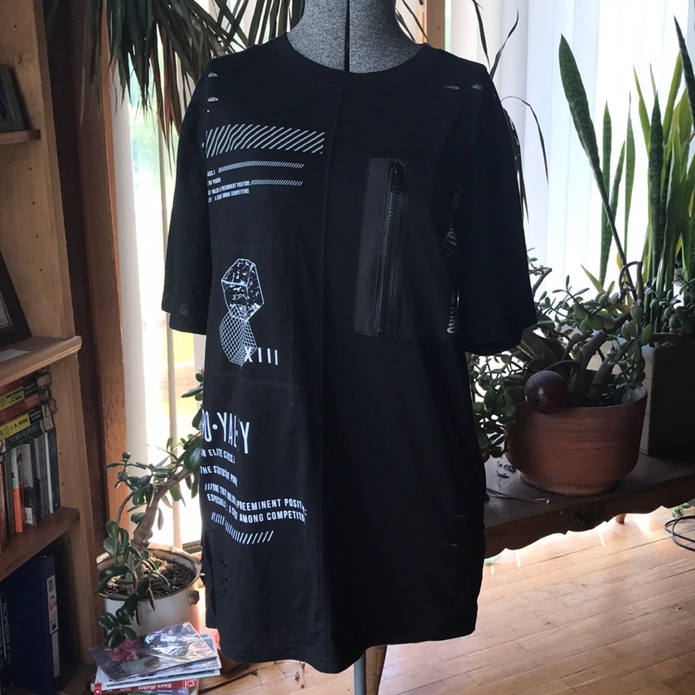 Dark Aesthetic Street Wear Shirt